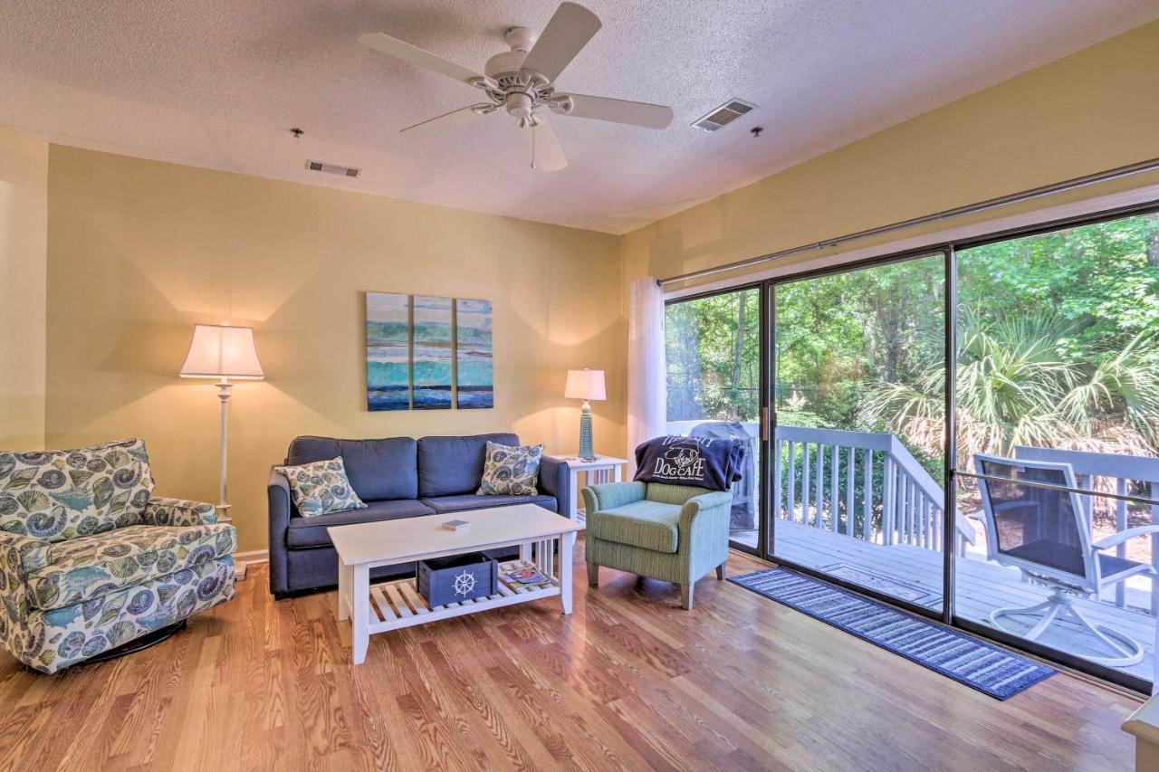 Hilton Head Getaway, Walk To Forest Beach! Хилтон-Хед-Айленд Экстерьер фото